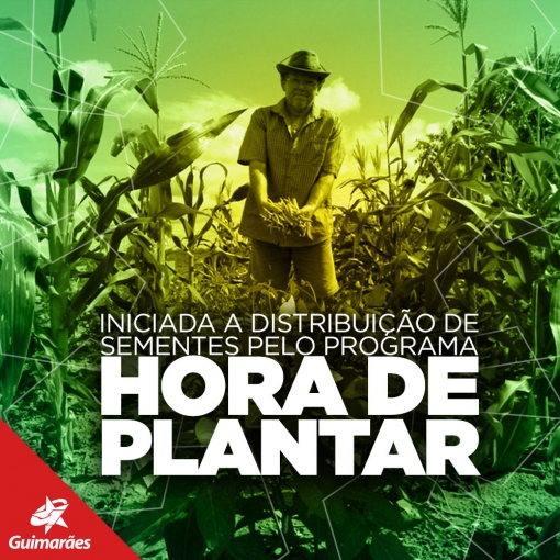 Hora de Plantar tem como meta atender 132 mil agricultores